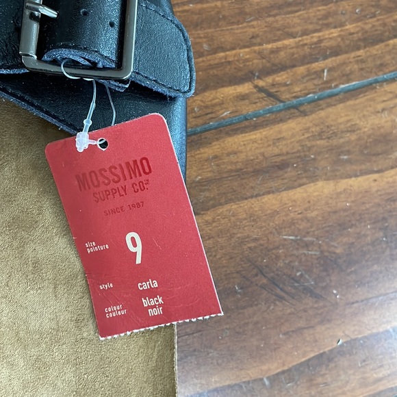 Mossimo black slides (sz 9) - Picture 2 of 6